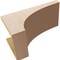 Ekena Millwork 9"W x 18"D x 9"H Wide Stockport Rough Cedar Woodgrain TimberThane Corbel, Primed Tan CORUR09X18X09STORCPR - alternate 2